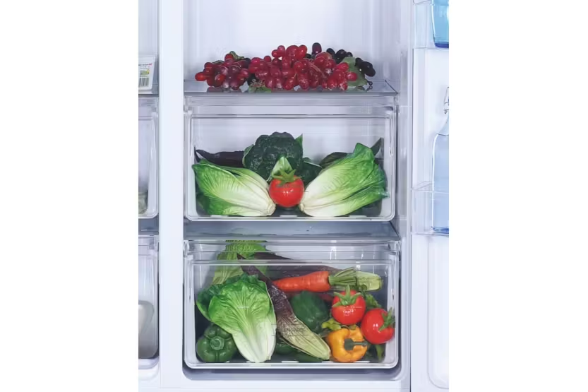 Hoover Freestanding Fridge Freezer | HHSBSO6174XWDK1