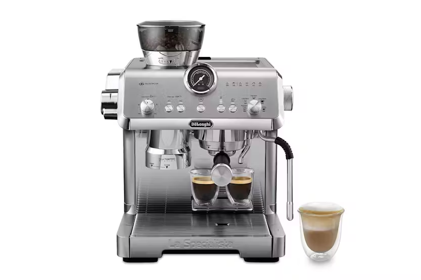 De'Longhi La Specialista Opera Bean-to-Cup Coffee Machine with Home Café Kit | EC9555.M | Stainless Steel