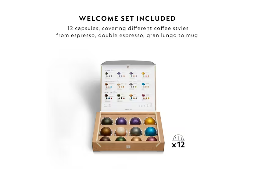 Nespresso Vertuo Next Coffee Machine by De'Longhi | ENV120.W | White