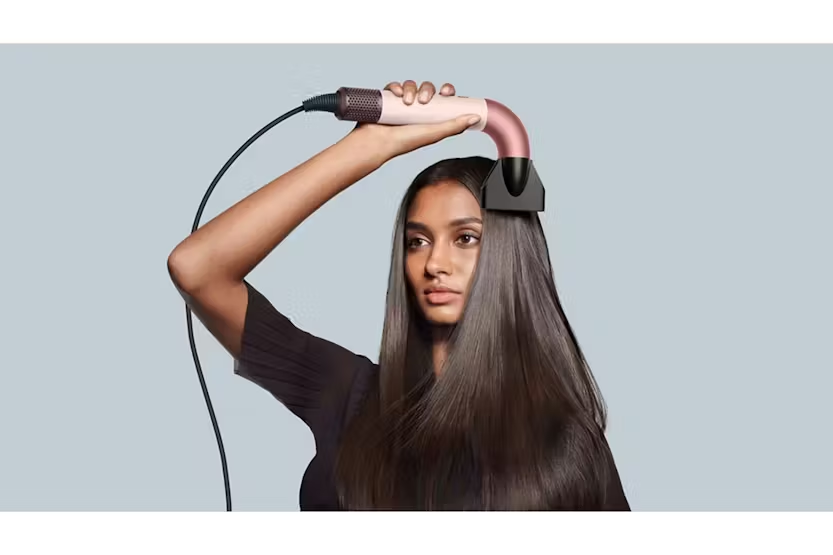 Dyson Supersonic r Straight + Wavy Hair Dryer | Ceramic Pink/Rose Gold | 533510-01