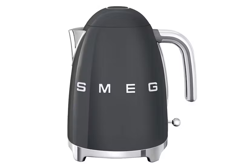 Smeg 1.7L 50's Style Kettle | KLF03GRUK | Slate Grey