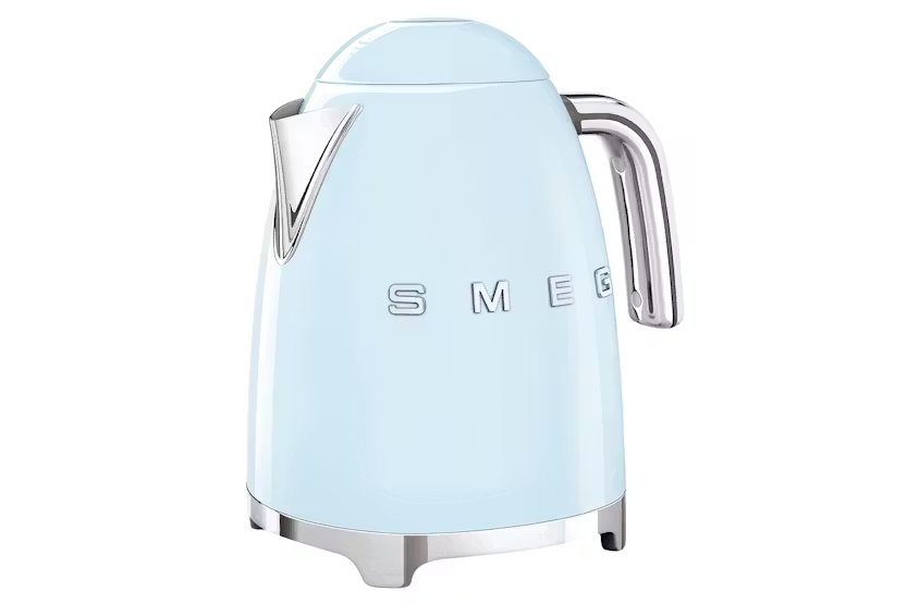 Smeg 1.7L 50's Style Kettle | KLF03PBUK | Pastel Blue