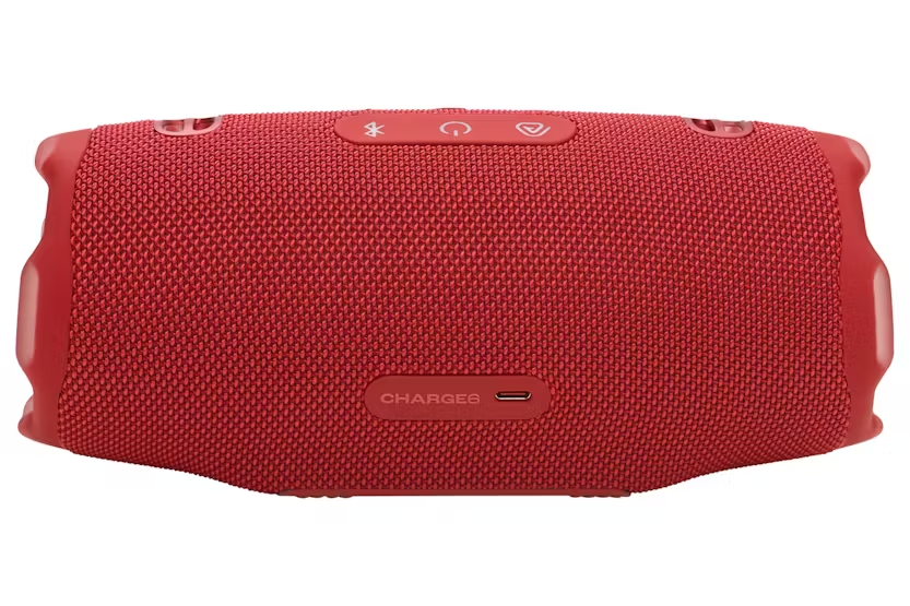 JBL Charge 6 Portable Bluetooth Speaker | Red