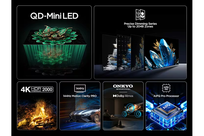 TCL 50" QLED 4K Ultra HD Mini LED Smart TV | 50C7K