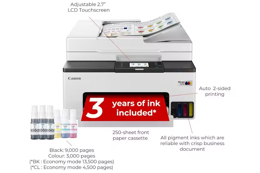 Canonmaxify Gx2050 4-in-1 Megatank Printer