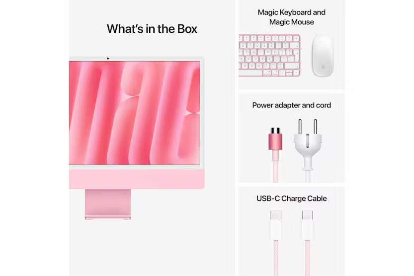 iMac 24" 4.5K M4 | 16GB | 256GB | 10-Core GPU | Pink
