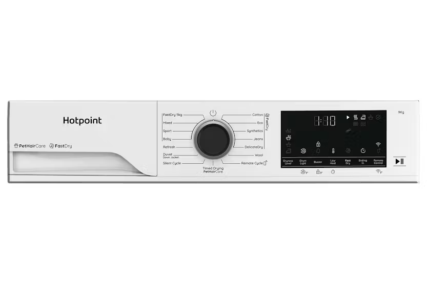 Hotpoint Freestanding 9kg Heat Pump Tumble Dryer | HHDW90WWIRE