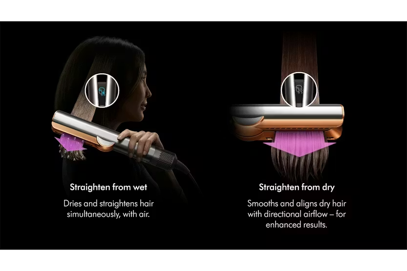 Dyson Airstrait Dryer and Straightener | 143346-01 | Amber Silk