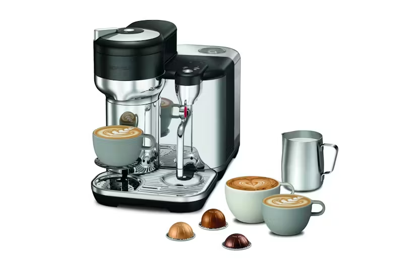 Sage The Vertuo Creatista Coffee Machines | SVE850BTR4GUK1 | Black Truffle