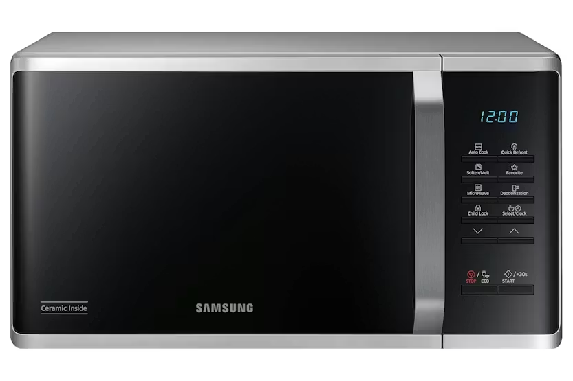 Samsung 23L 800W Freestanding Microwave Oven | MS23K3523AS/EU | Silver