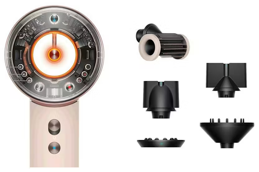 Dyson Supersonic Nural Straight to Wavy Hair Dryer | 143647-01 | Amber Silk