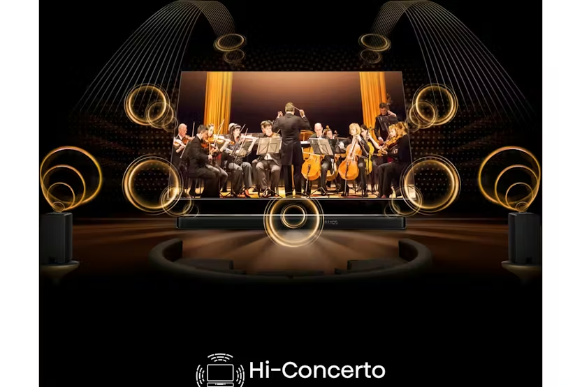 Hisense AX Series 5.1.4ch Soundbar with Wireless Subwoofer and Rear Speakers | AX5140Q