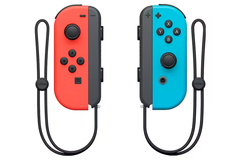 Nintendo Switch Joy-Con Controller Pair | Neon Red & Neon Blue