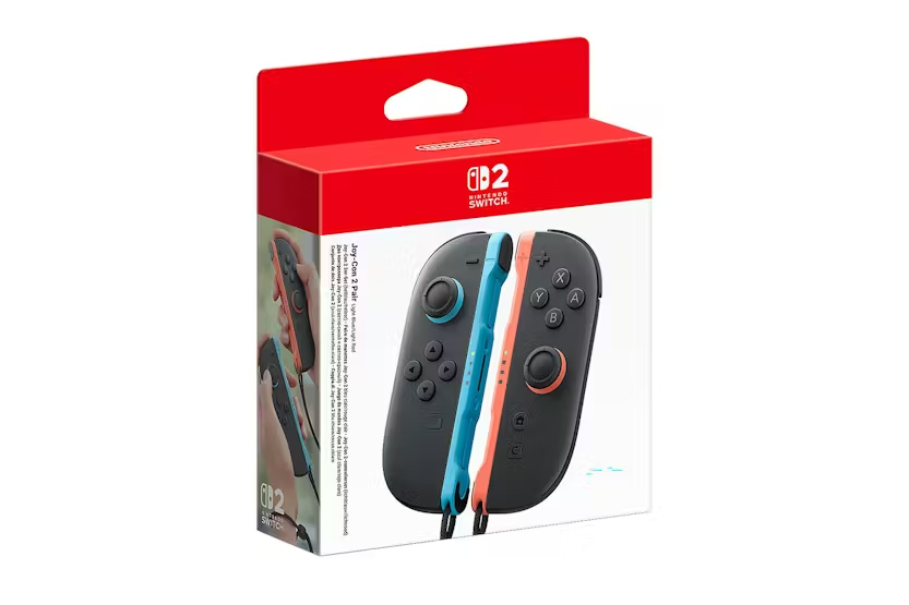 Nintendo Switch 2 Joy-Con Controller Pair | Light Blue/Light Red