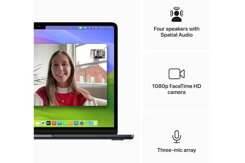 MacBook Air 15.3" | M3 | 10-Core GPU | 16GB | 256GB | Starlight (2024)