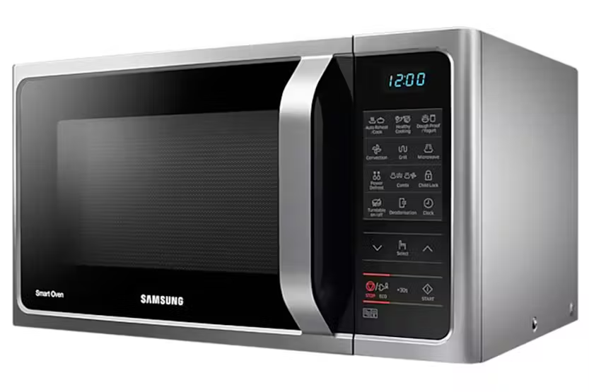 Samsung 900W 28 Litre Convection Microwave | MC28H5013AS/EU | Neo Stainless Silver