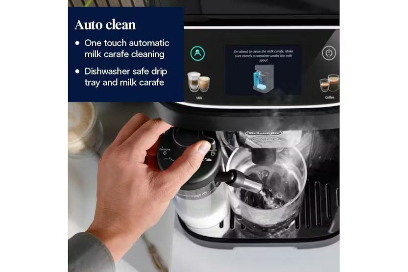 De'Longhi Magnifica Plus Fully Automatic Bean-to-Cup Coffee Machine | ECAM320.60.B | Black