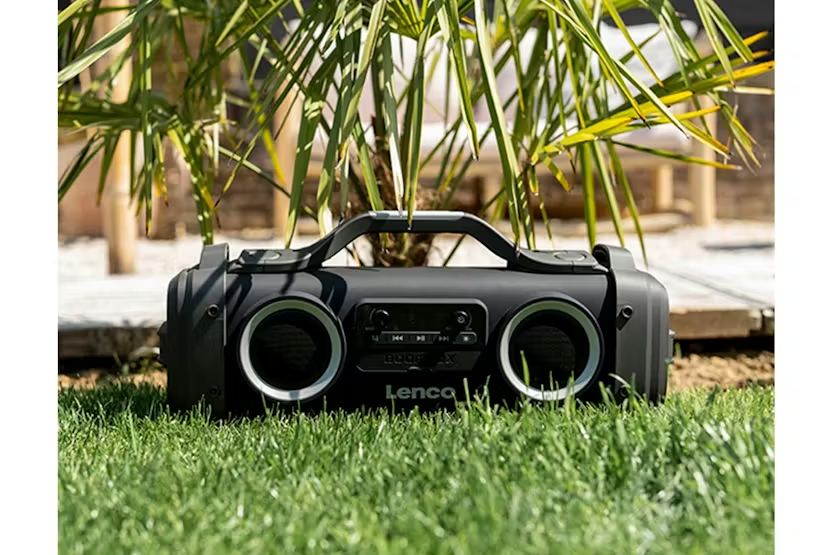 Lenco | Portable Bluetooth Speaker | High Powered | Splash Proof