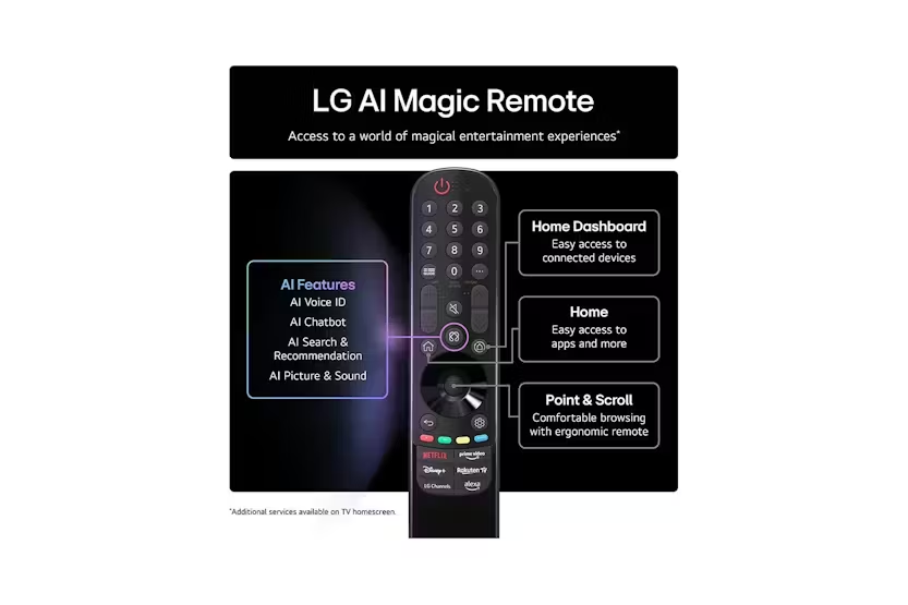 LG 55" OLED AI B5 4K Smart TV (2025) | OLED55B56LA.AEK