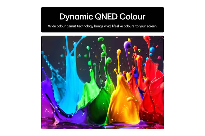 LG 43" QNED70 4K Smart TV (2025) | 43QNED70A6A.AEK