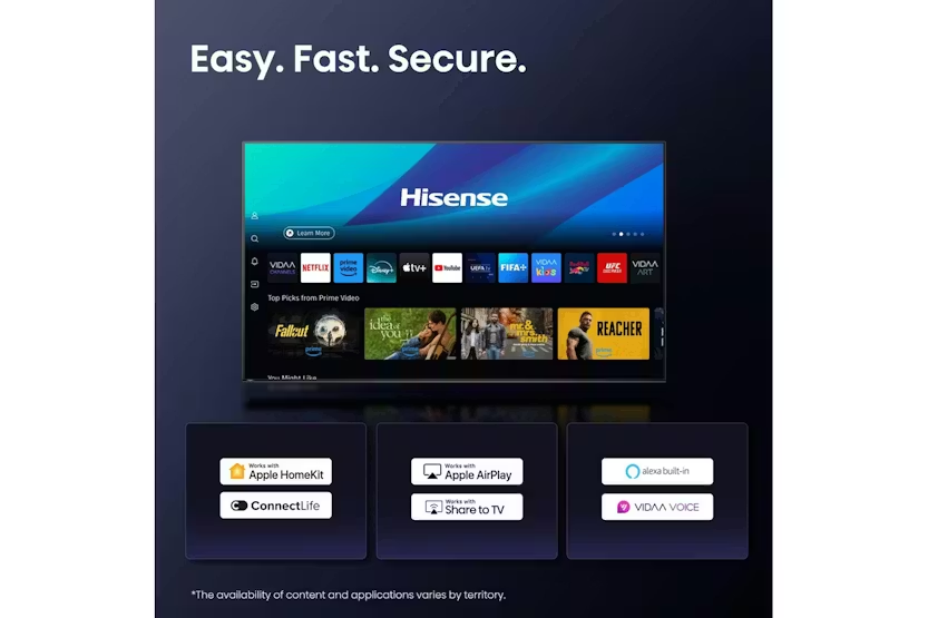 Hisense E7Q 50" 4K Ultra HD QLED Smart TV | 50E71Q