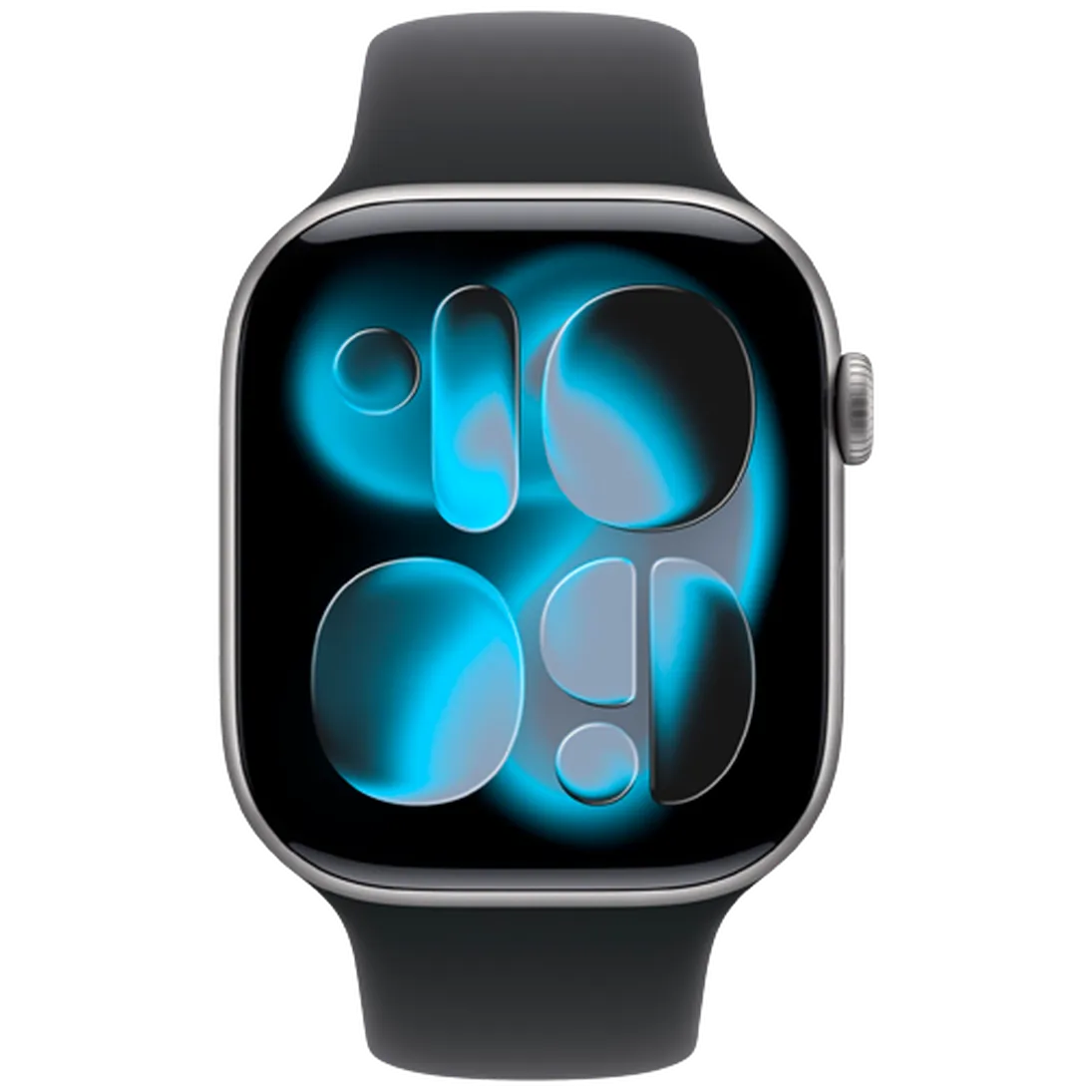 Apple Watch Series 11 46mm 5G Grey (Black Rubber Strap M/L)