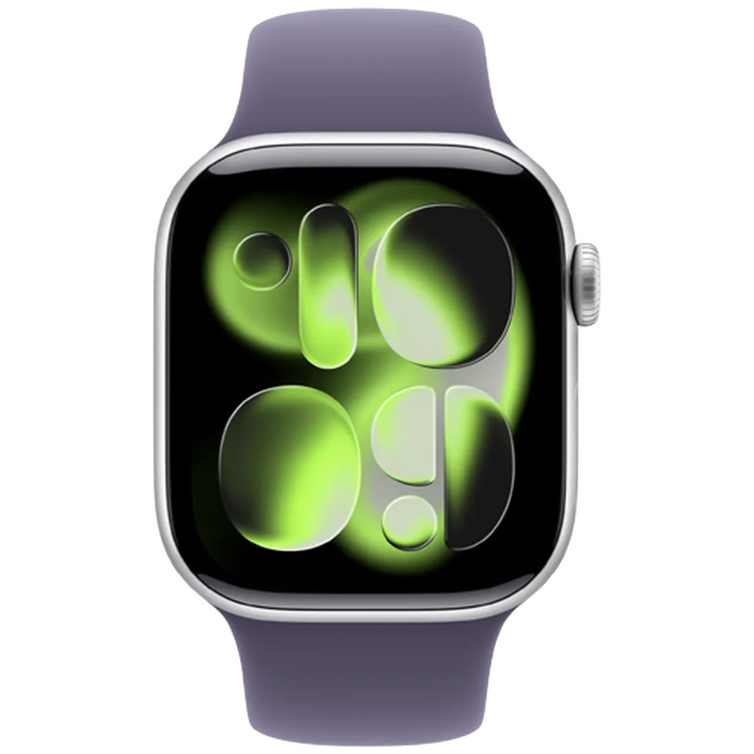 Apple Watch Series 11 42mm 5G Silver (Purple Rubber Strap M/L)