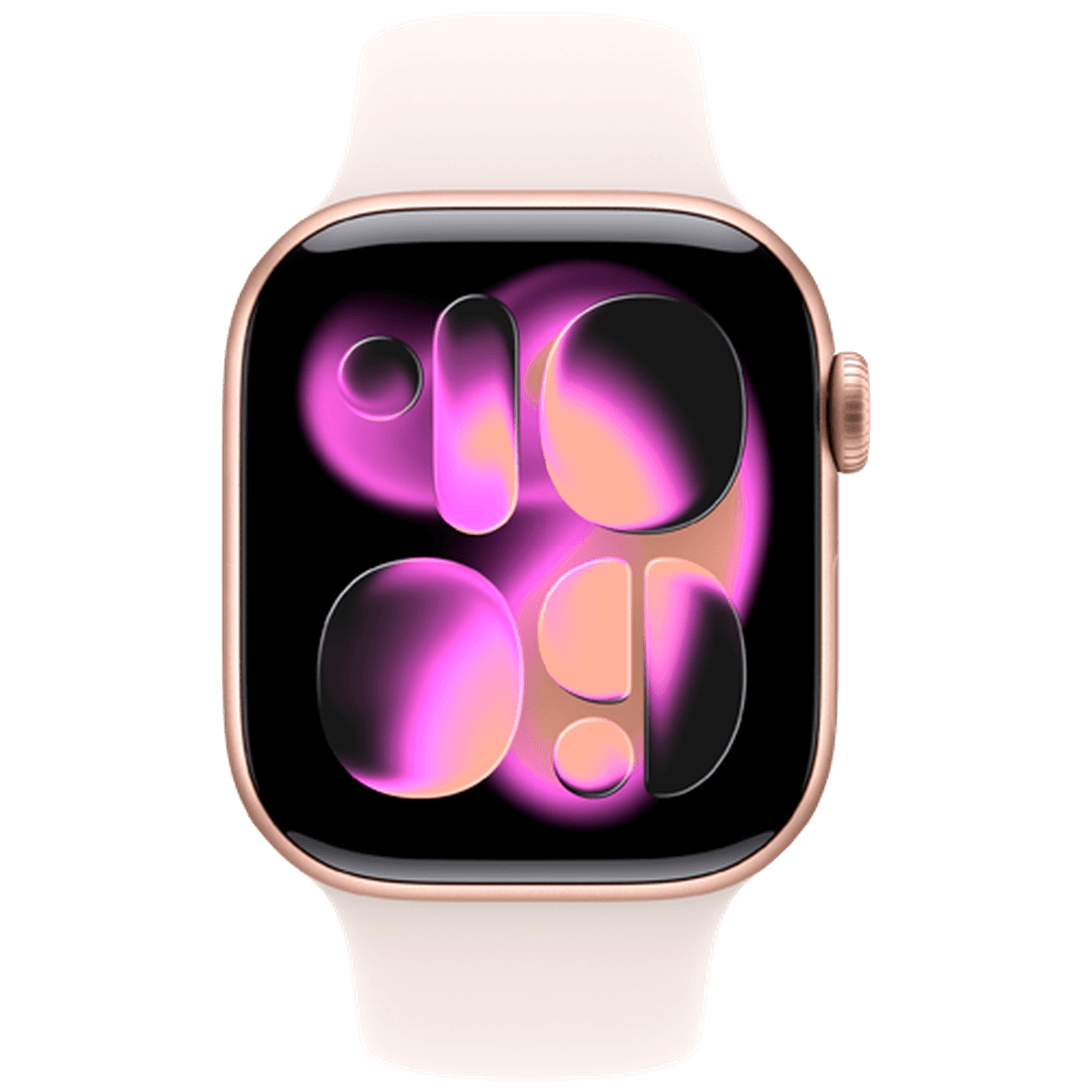 Apple Watch Series 11 42mm Rose Gold (Light Pink Rubber Strap S/M)