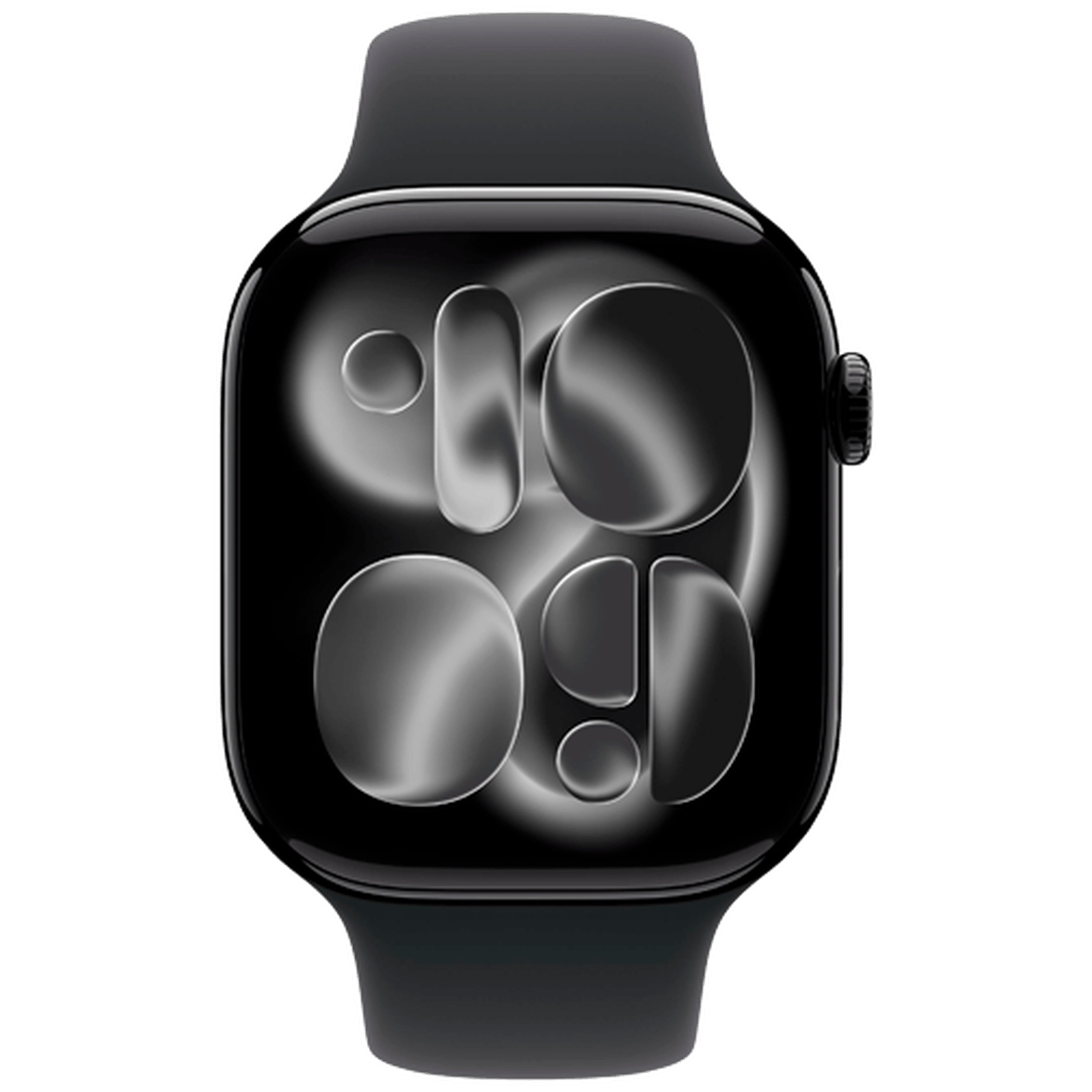 Apple Watch Series 11 42mm Black (Black Rubber Strap S/M)