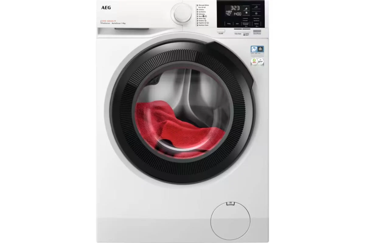 AEG 6000 Series 9kg Freestanding Washing Machine with ProSense Technology | LFR61944AD