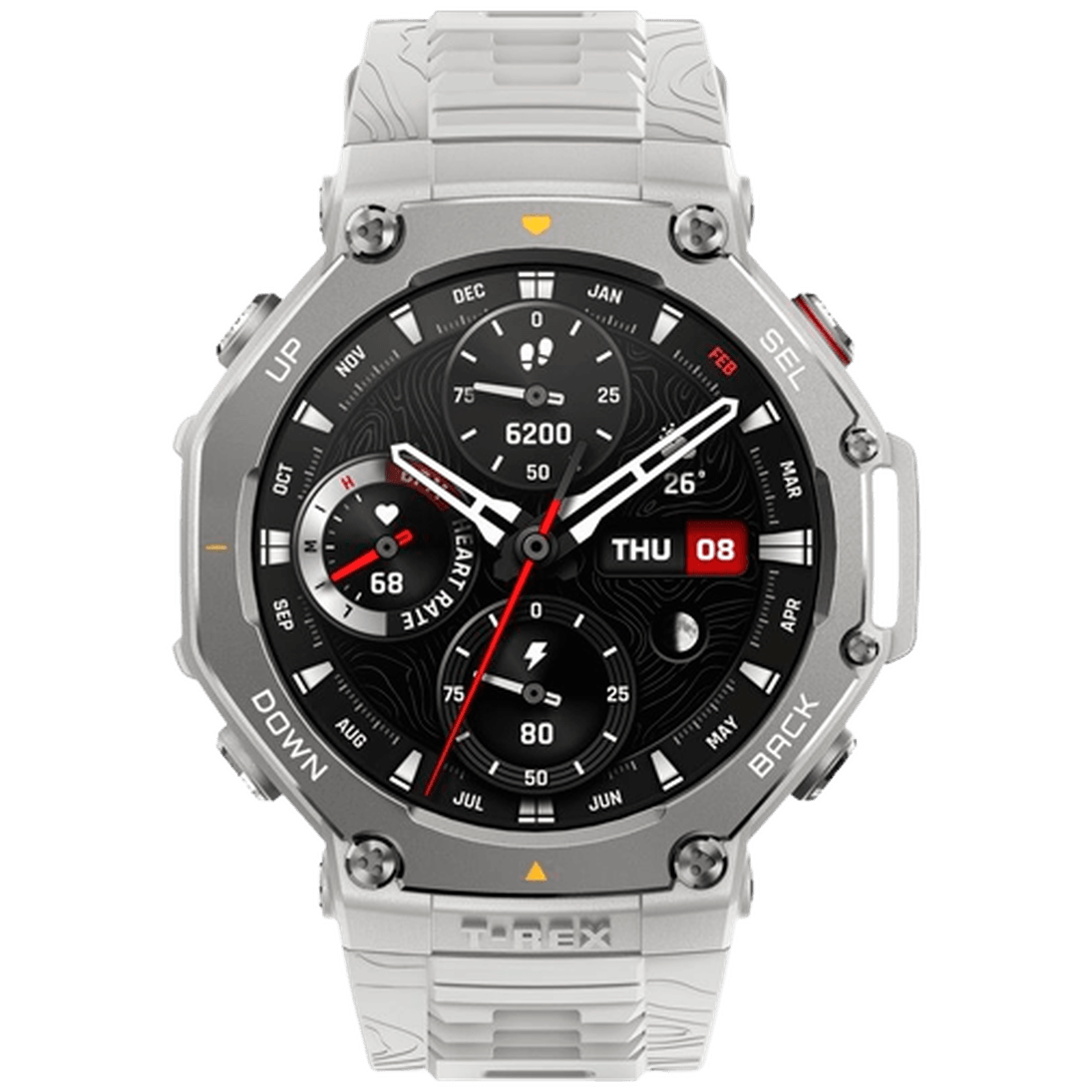 Amazfit T-Rex 3 Grey (Grey Silicone Strap)