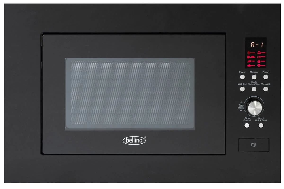 Belling 23L 900W Built-in Microwave | Black