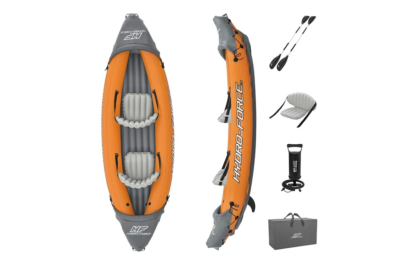 Bestway 93789 Hydro-force Rapid X2 Inflatable Kayak Set