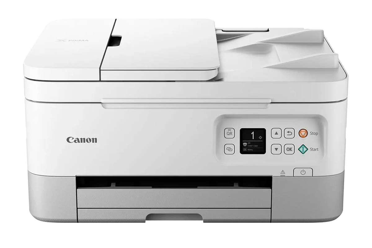 Canon PIXMA TS7451i 3-in-One Wireless Inkjet Photo Printer | White
