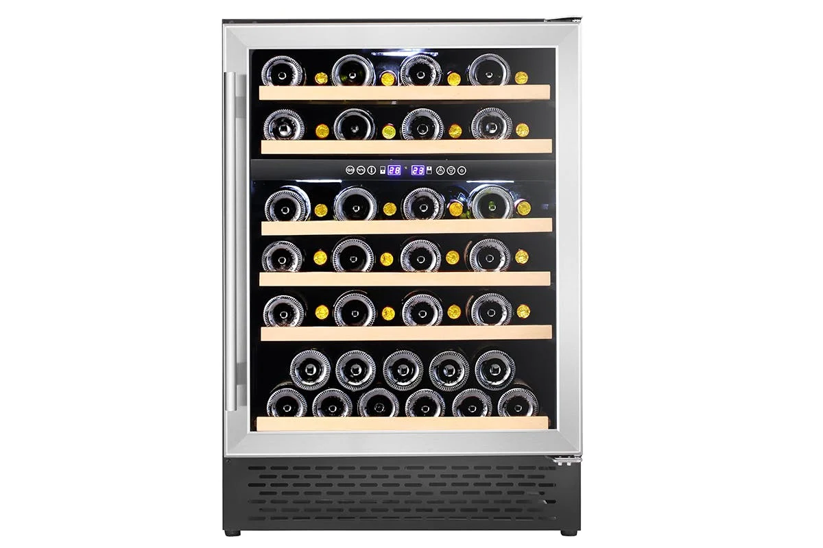Cata 46 Bottle Capacity Wine Cooler | Stainless Steel