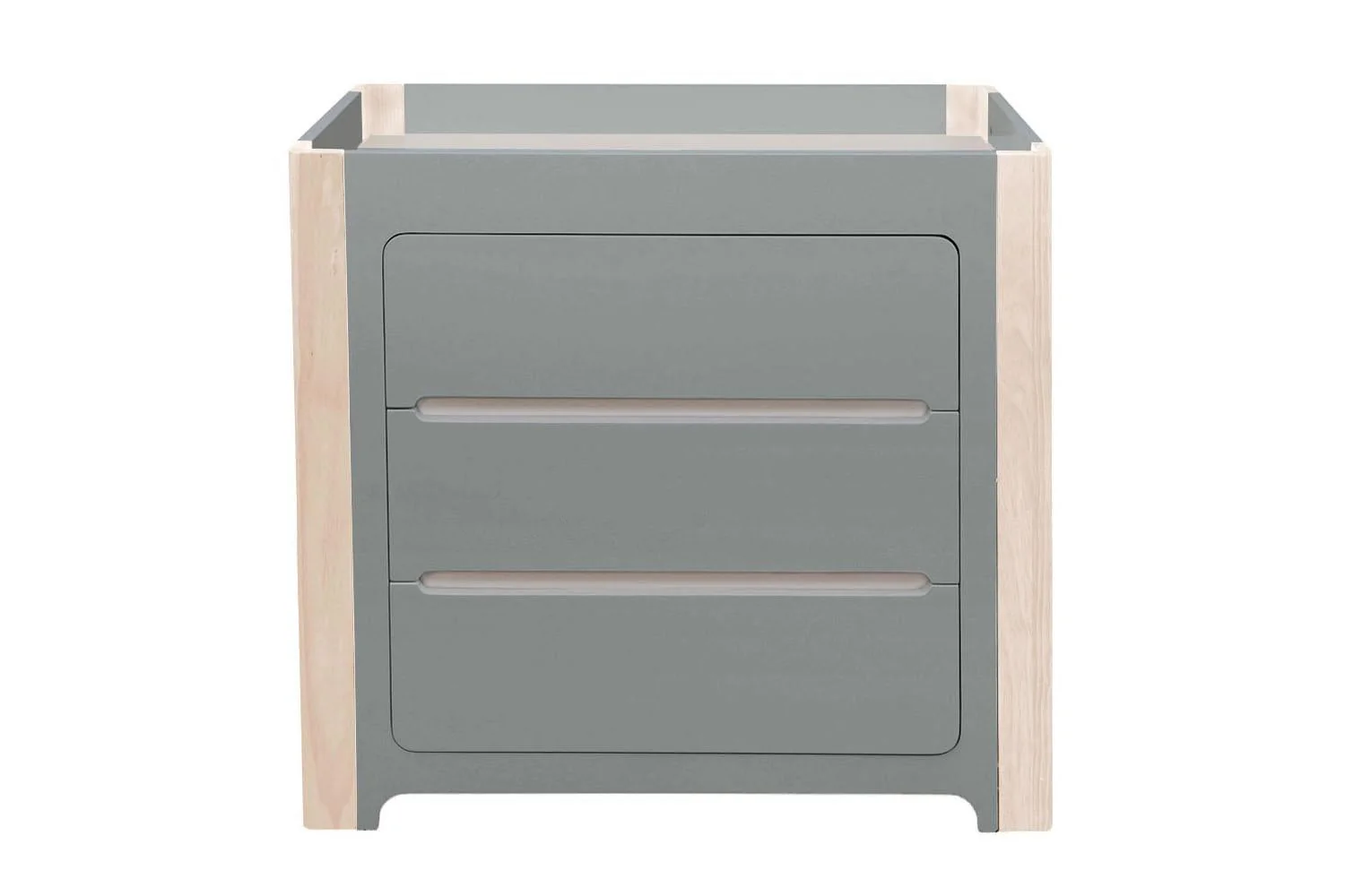 Cocoon Evoluer Change Area Dresser | Dove Grey/Natural