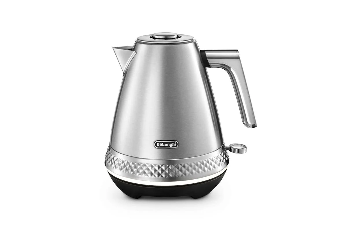 De'Longhi 1.7L Diadema Platium Kettle | Brushed Steel