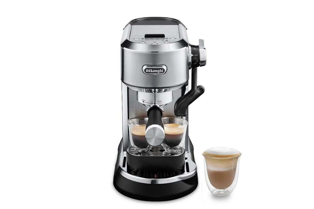 De'Longhi Dedica Maestro Plus Espresso Coffee Machine | Stainless Steel