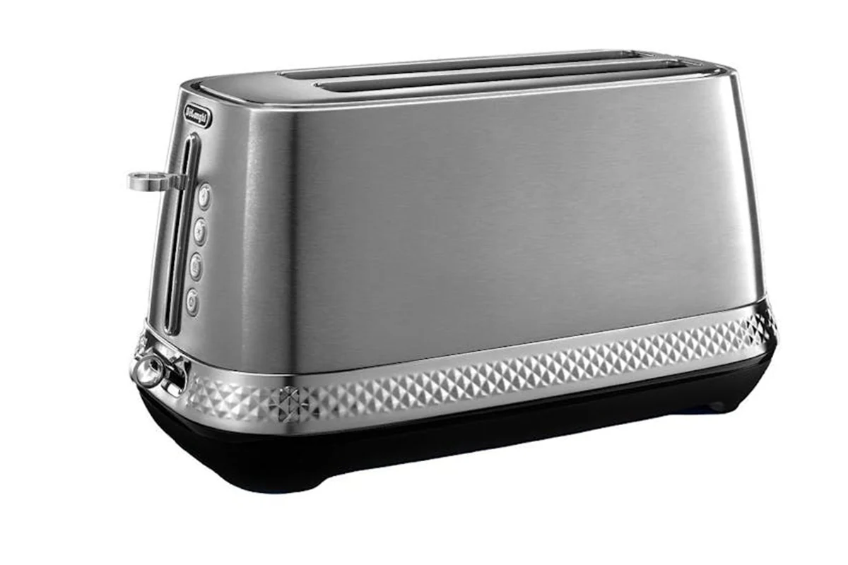 Delonghi Diadema 2 Slice Toaster | Metal