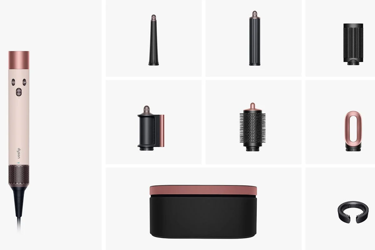 Dyson Airwrap ID Multi-Styler and Dryer Straight+Wavy | Ceramic Pink/Rose Gold