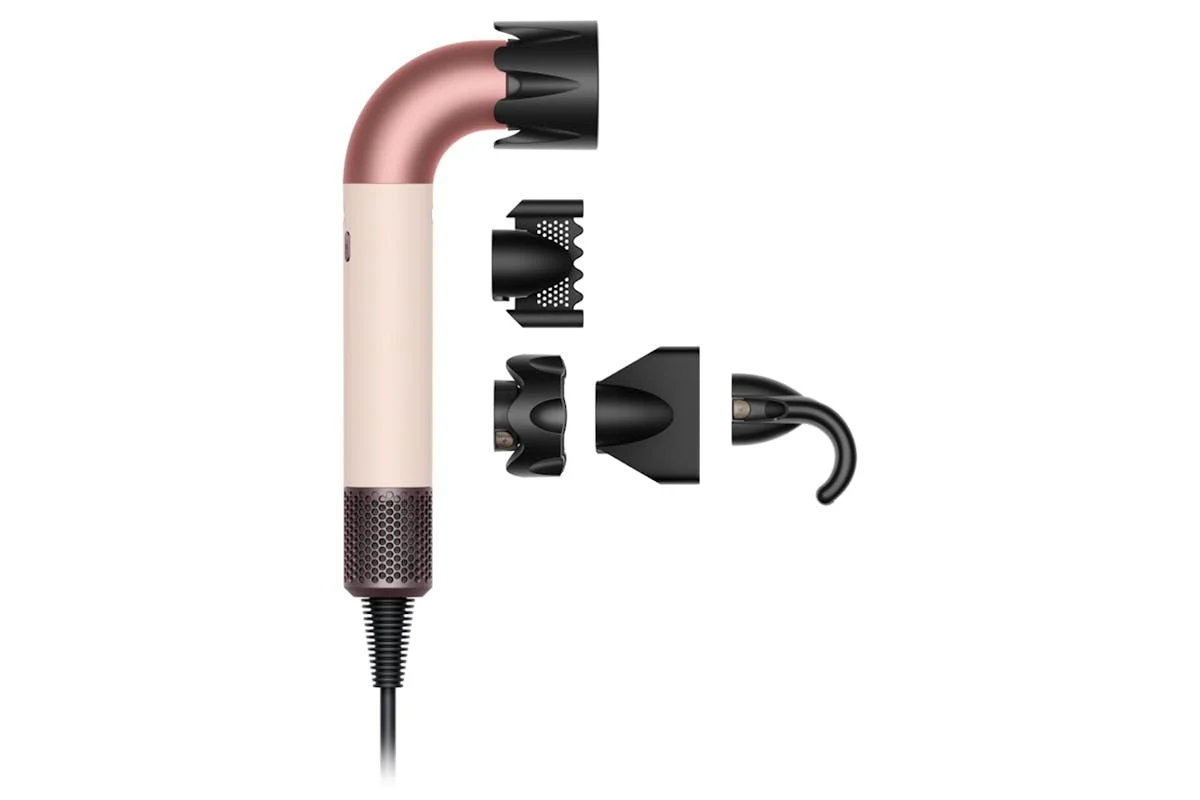 Dyson Supersonic r Straight + Wavy Hair Dryer | Ceramic Pink/Rose Gold