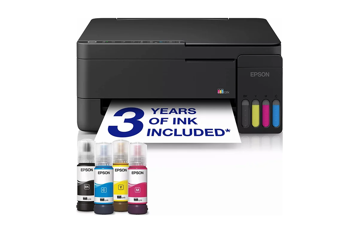 Epson EcoTank ET-2911 A4 Wi-Fi & AirPrint Ink Tank Printer | Black