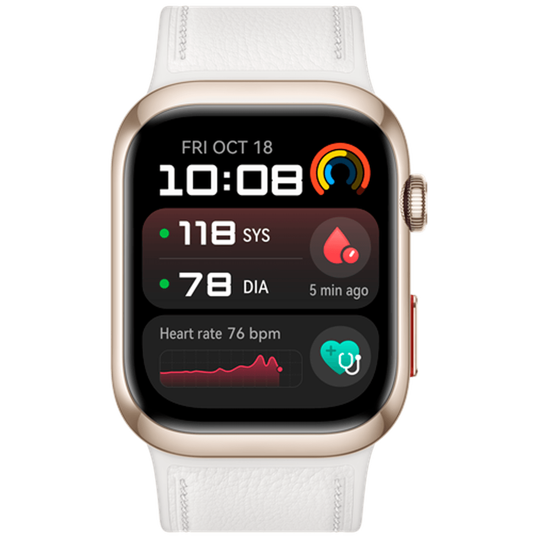 Huawei Watch D2 Gold (Witte Strap)