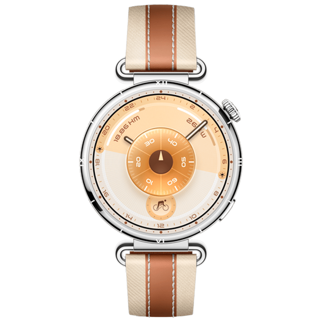 Huawei Watch GT 6 41mm Silver (Brown Strap)