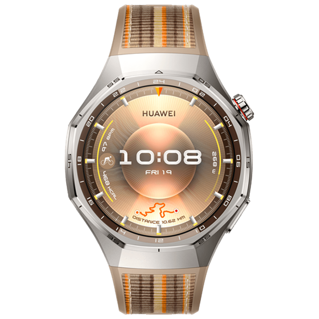 Huawei Watch GT 6 Pro 46mm Silver (Brown Strap)