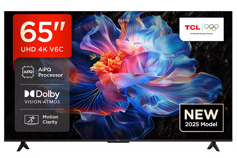TCL 65'' Direct LED 4K HDR Smart TV 2025 | 65V6C