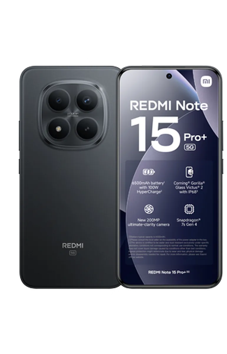 Xiaomi Redmi Note 15 Pro+ 5G 12GB/512GB Black
