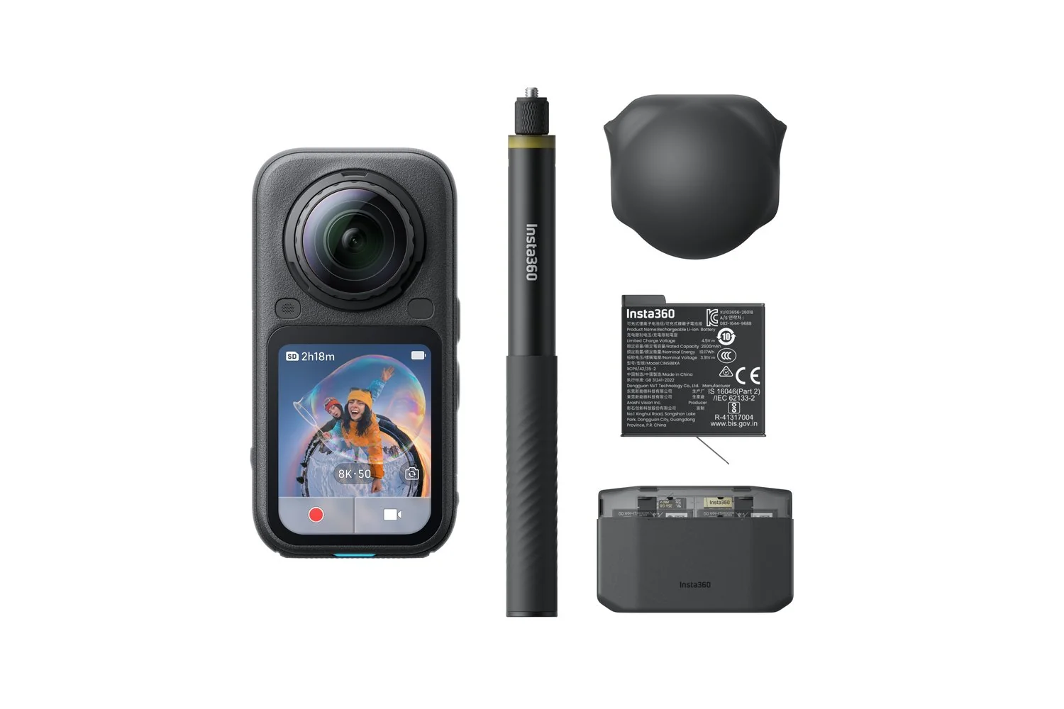 Insta360 X6 Essentials Bundle | Black