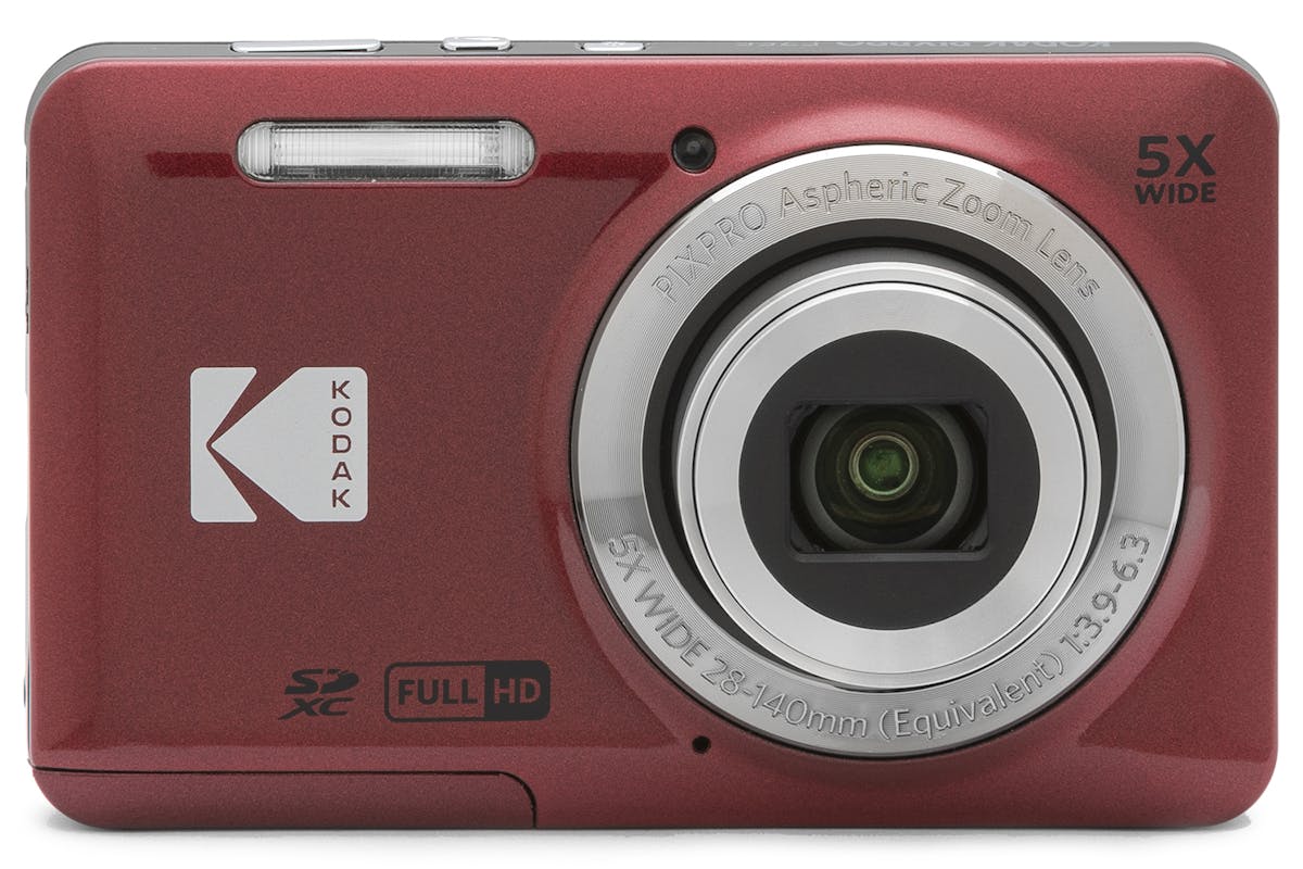 Kodak PixPro FZ55 Compact Digital Camera | Red