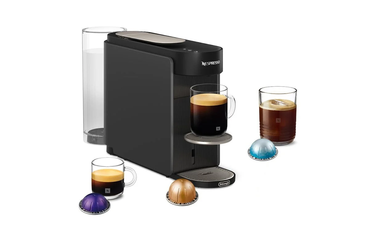 Nespresso Vertuo Up Pod Coffee Machine by De'Longhi | Anthracite